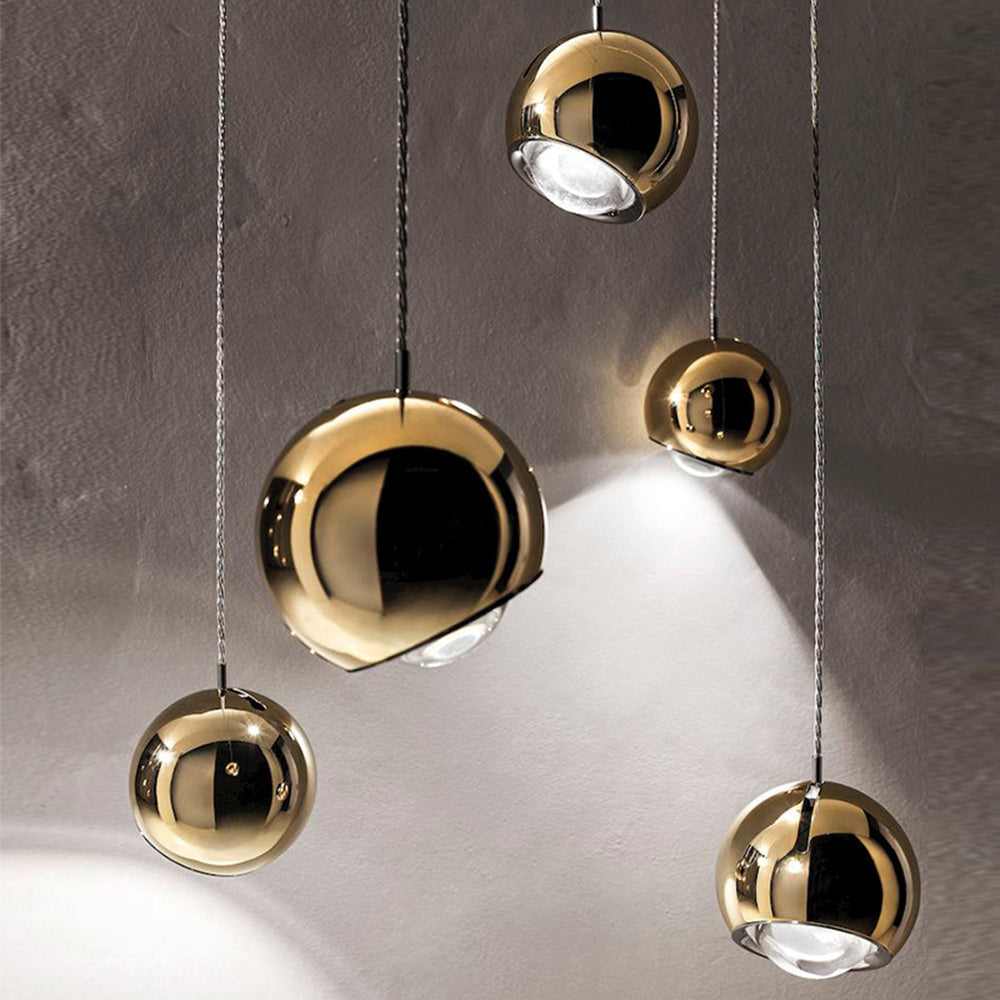 Medieval Mirror Globe LED Pendant Lamp