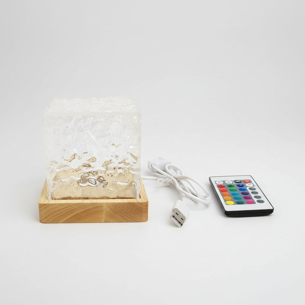 Ocean Wave Projector LED Mood Light 16 Colors Remote Control 5