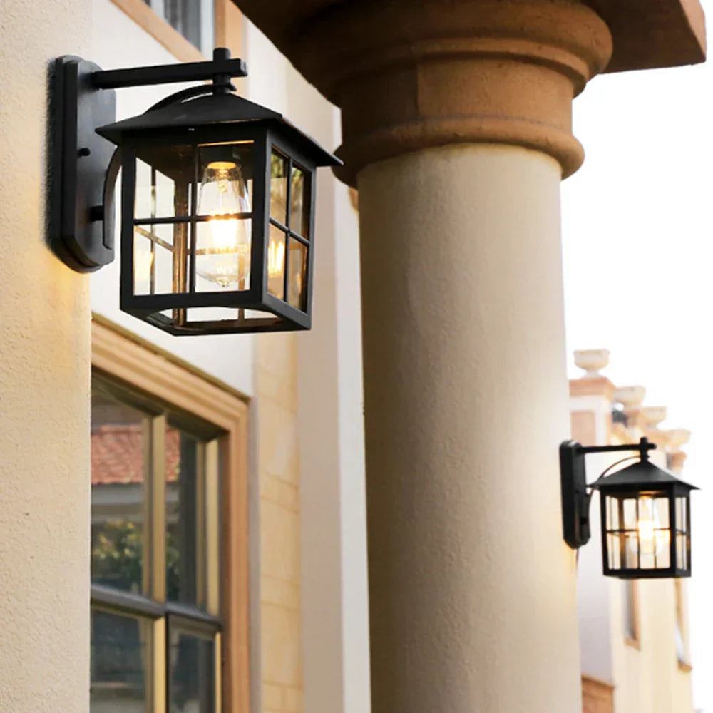 LumiLantern - Vintage Outdoor Wall Lamp in Lantern Style – Weatherproof, Decorative & Energy Efficient
