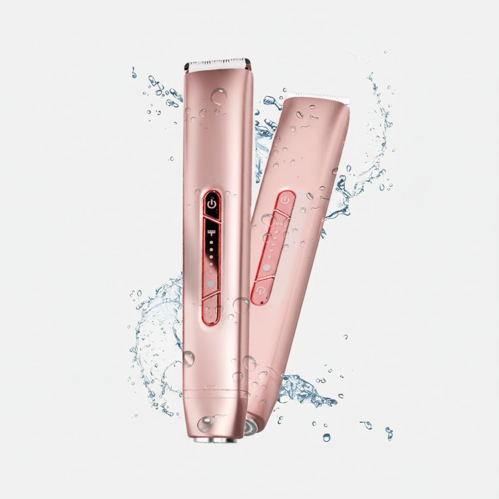 Aparador 2 em 1 Indolor para Biquíni e Rosto Pele Lisa Sem Irritação