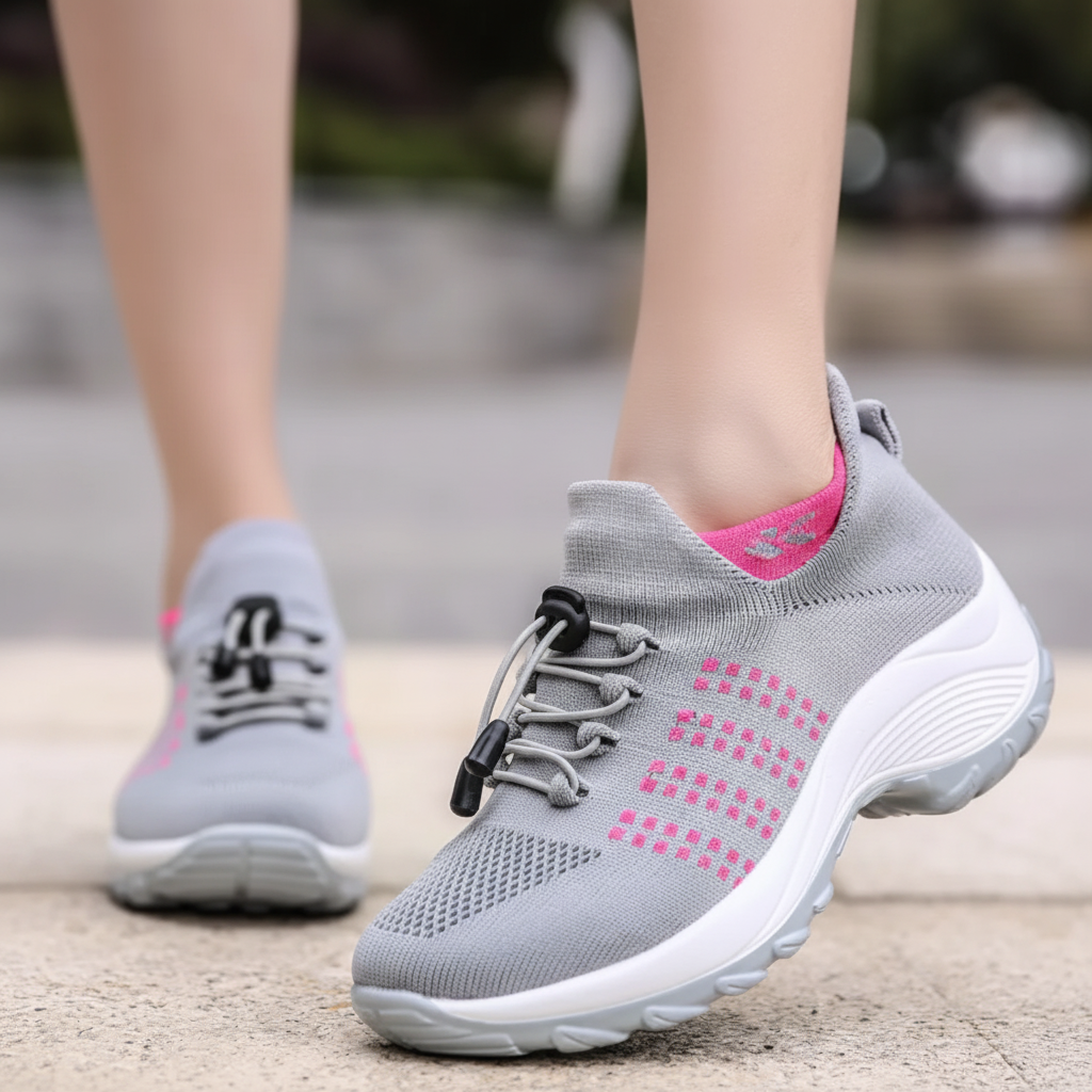 Sneakers Dames Orthopedisch Ademend Comfort Fit Sportschoenen