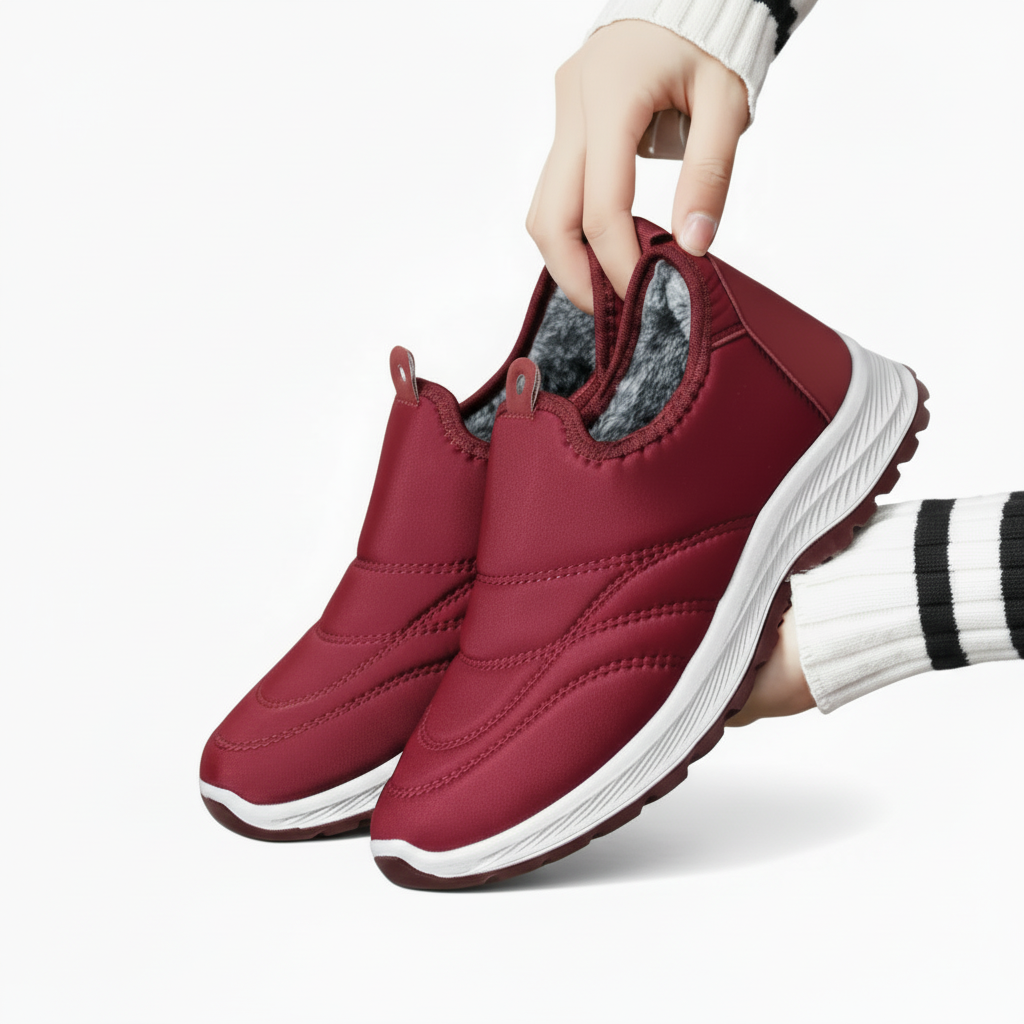 Winter Boots Dames Heren Gewatteerde Waterdichte Wandelschoenen