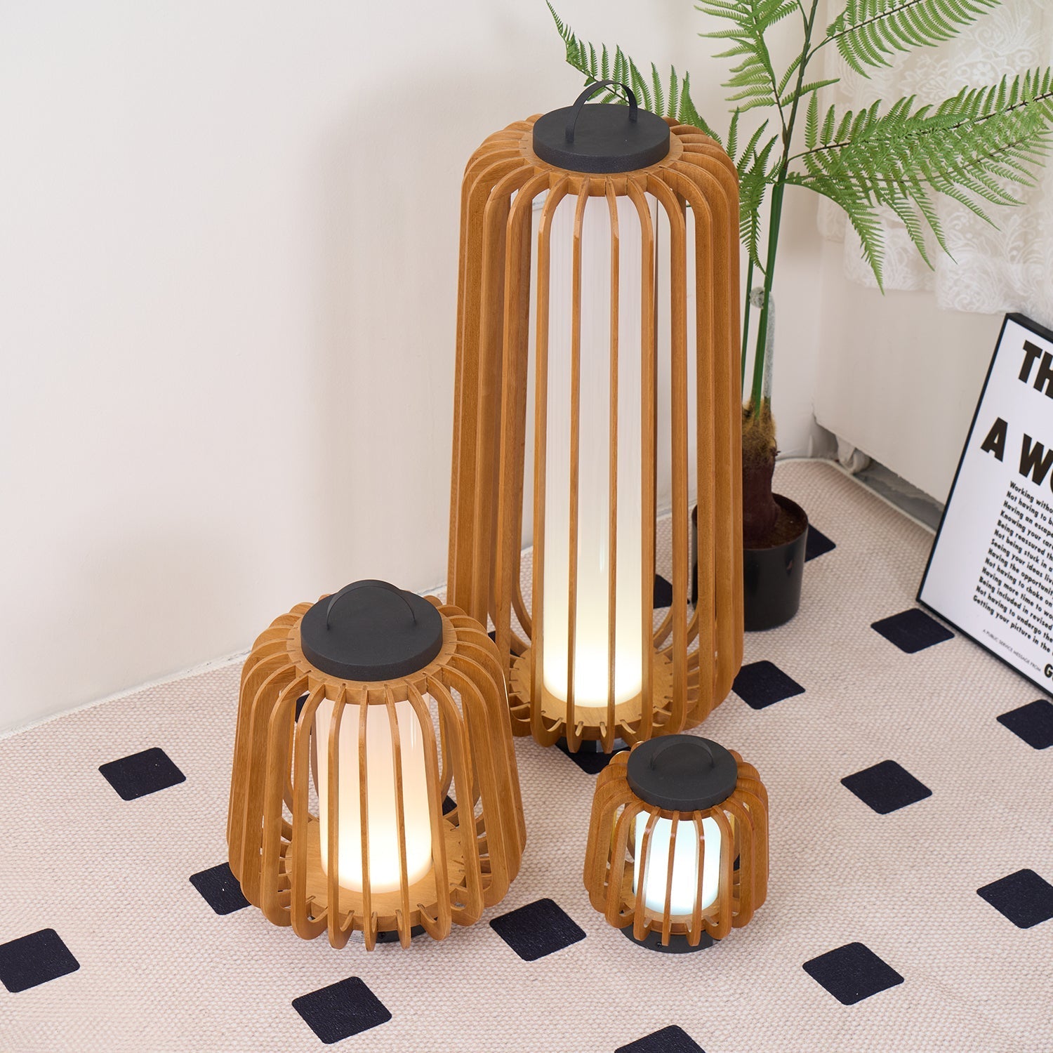 LumiLuxe - Oplaadbare Outdoor Tafellamp