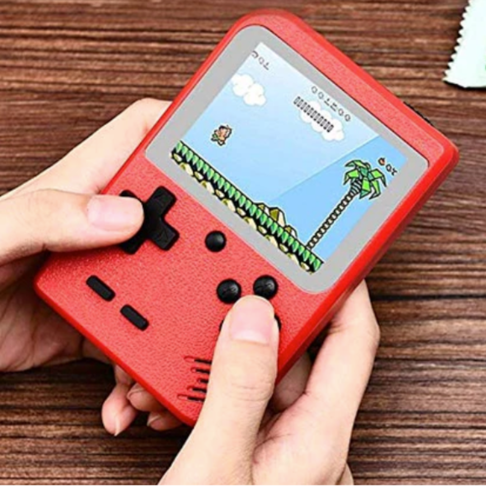 Portable Retro Gaming Console 400 Classic Games Rechargeable Battery 1