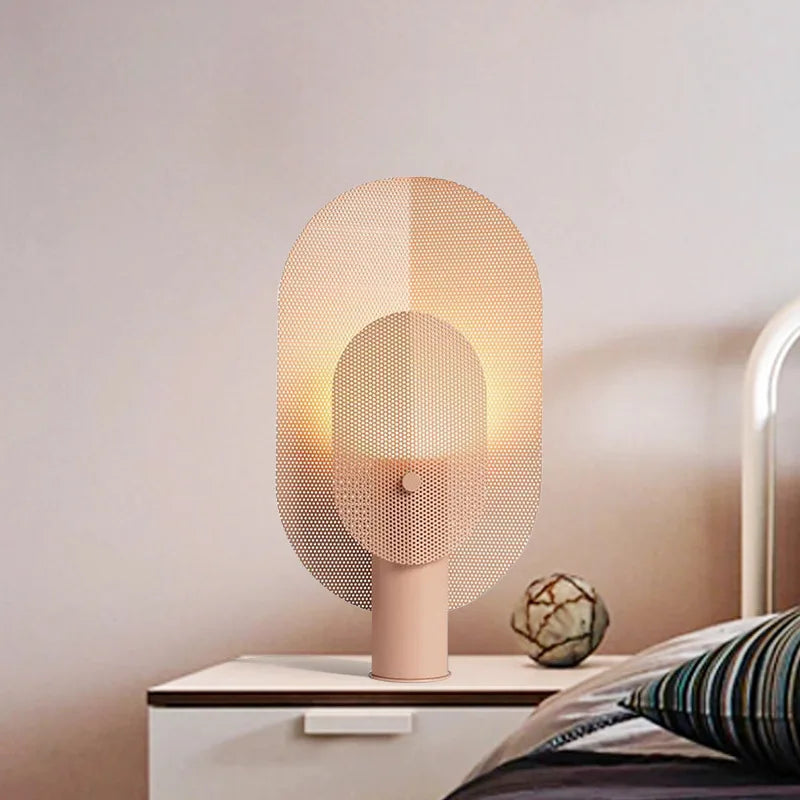 LumeGrid – Scandinavische Tafellamp met Dimbare LED-verlichting voor Stijlvolle Interieurs