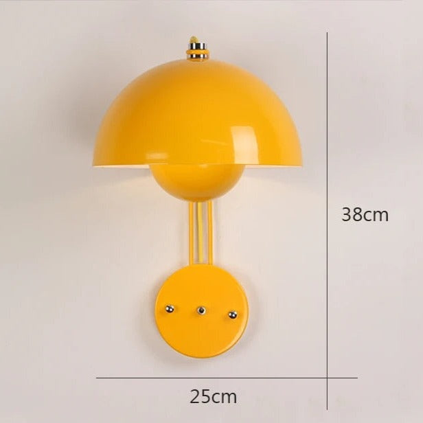 NightBud - Moderne Wandlamp met Paddenstoelontwerp
