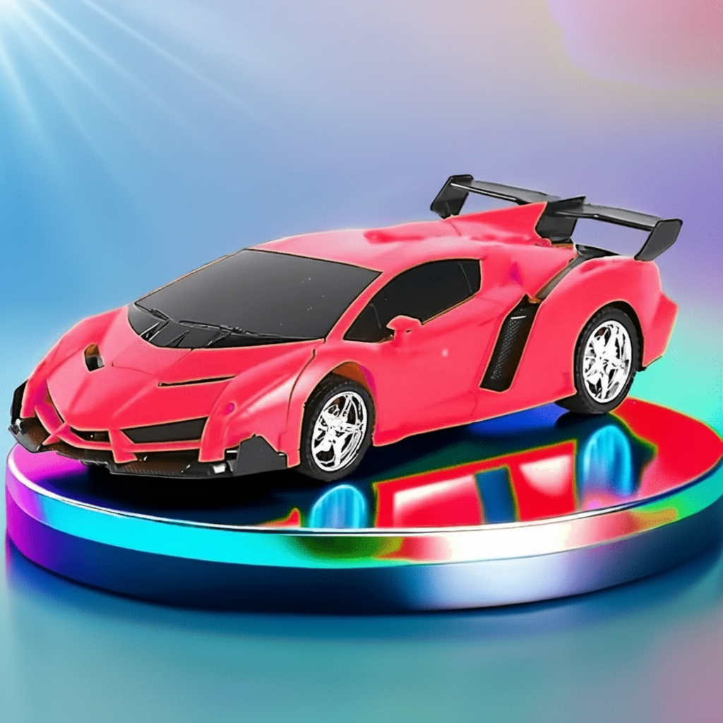 Speelgoedauto Afstandsbestuurbaar Robot Auto Transformatie LED