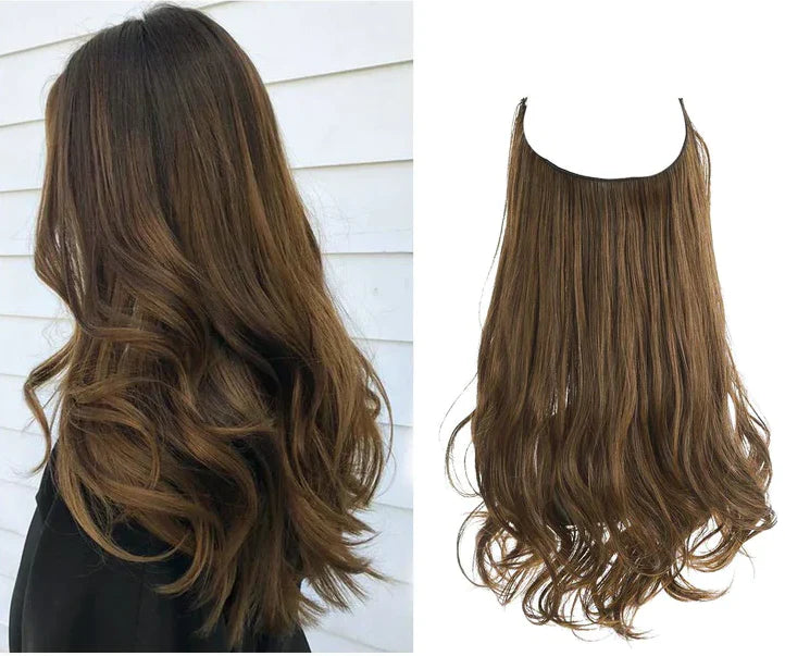 Real Hair Extensions Natural Colors Multiple Lengths Seamless Blend 11