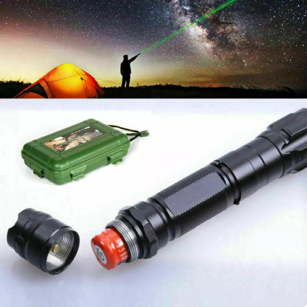 Rechargeable Green Laser Pointer Pen Long Range for Presentations 1