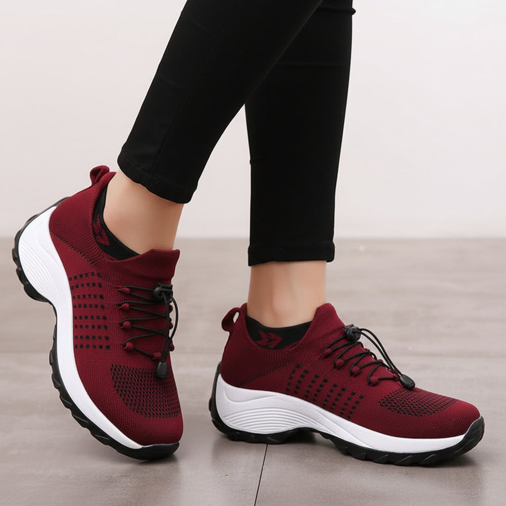 Womens Orthopedic Breathable Comfort Fit Sneakers Sports Shoes