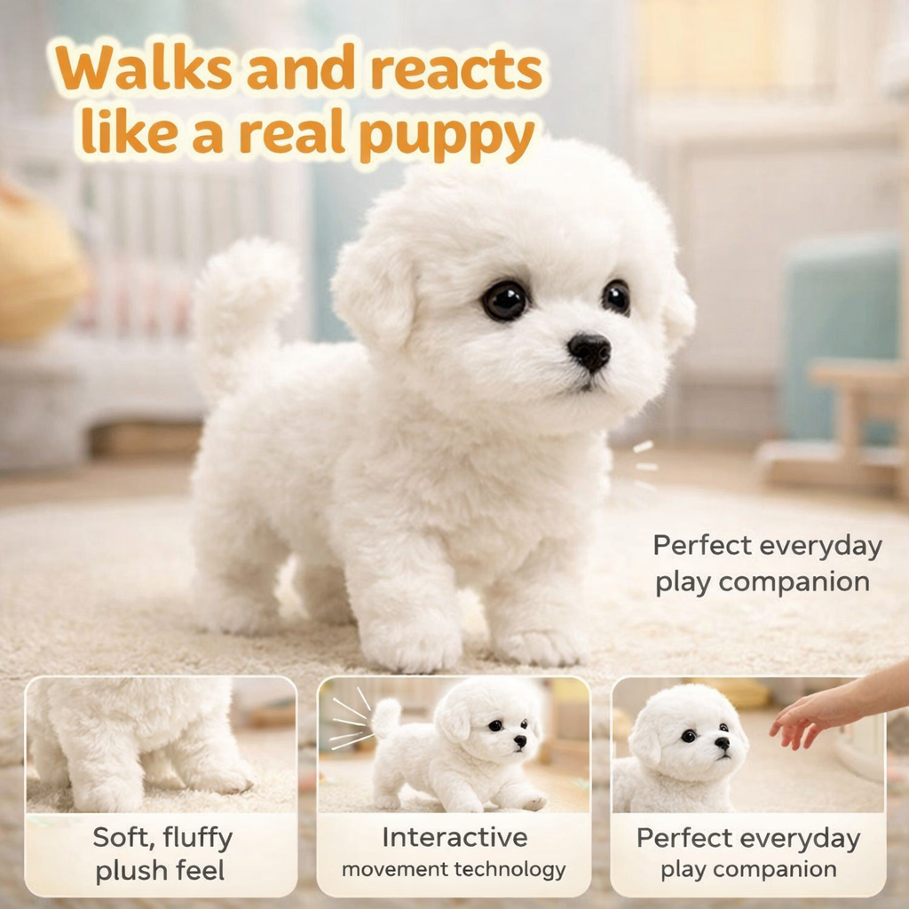 Robot Hond Speelgoed Interactief Pluche Realistische Puppy