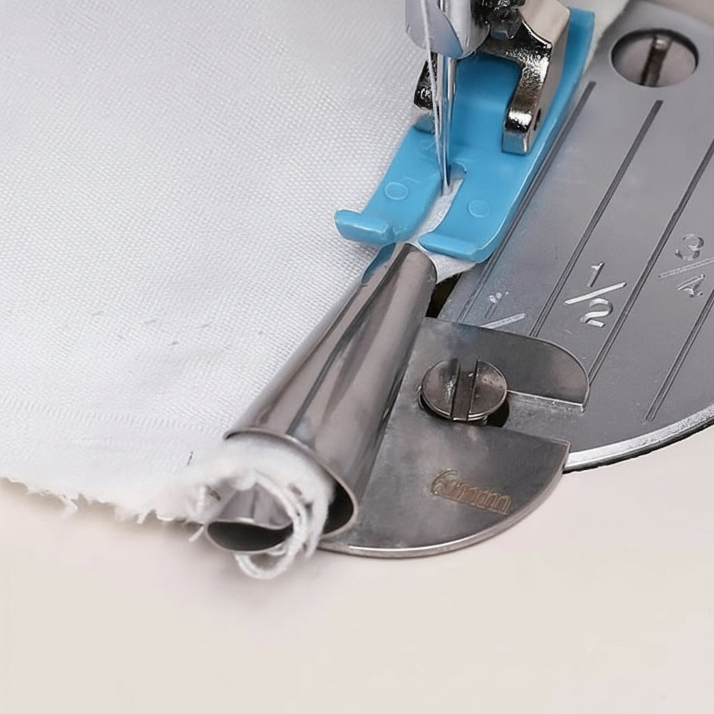 Rolled Hemmer Foot for Sewing Machines Stainless Steel 3mm to 10mm 7