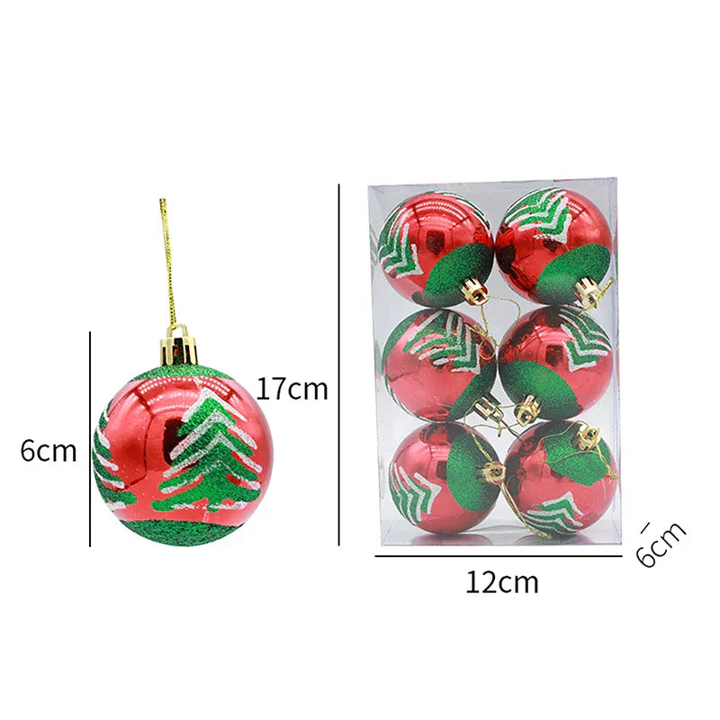 WinterGlans - Elegante Sneeuwvlok Kerstballen