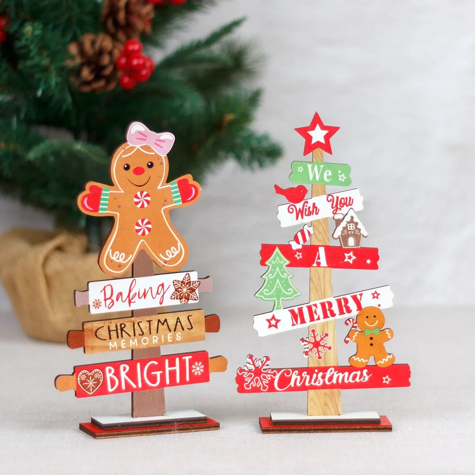 Ontdek - Kerst Peperkoekman Ornament
