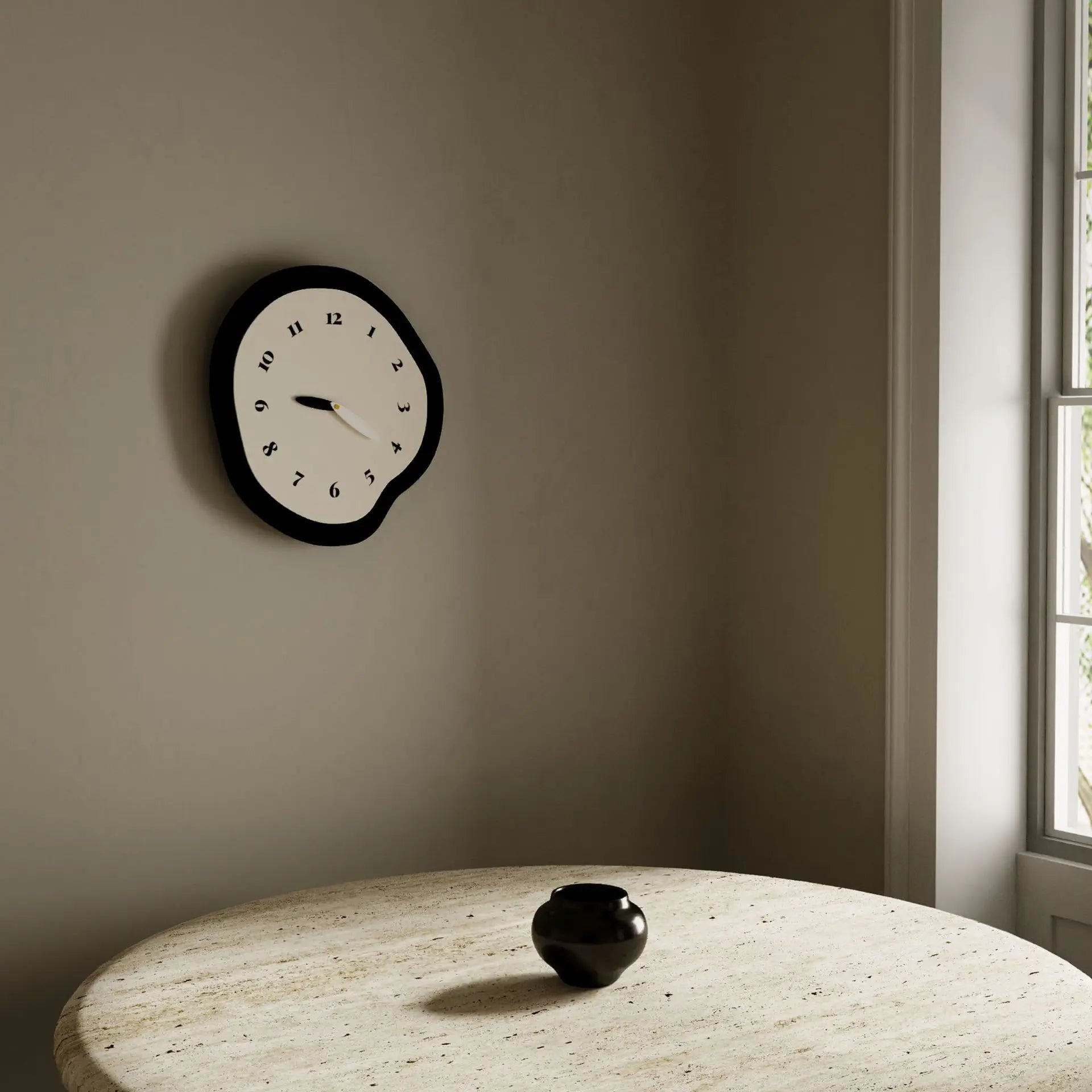 NordicClock - Stijlvolle Scandinavische Wandklok