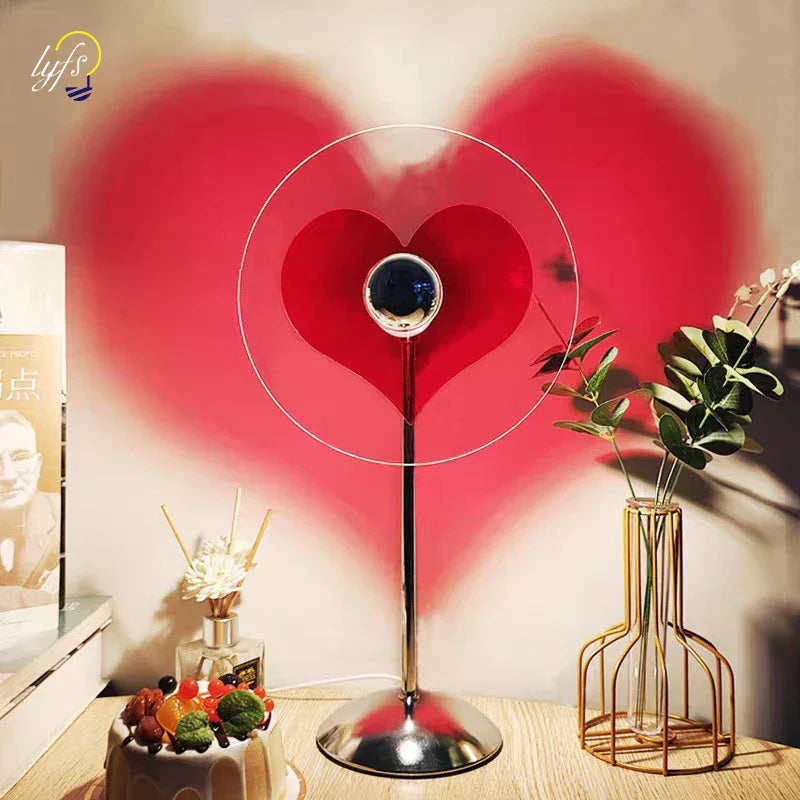 RomanticGlow - LED Projectielamp met Warme Sfeerverlichting