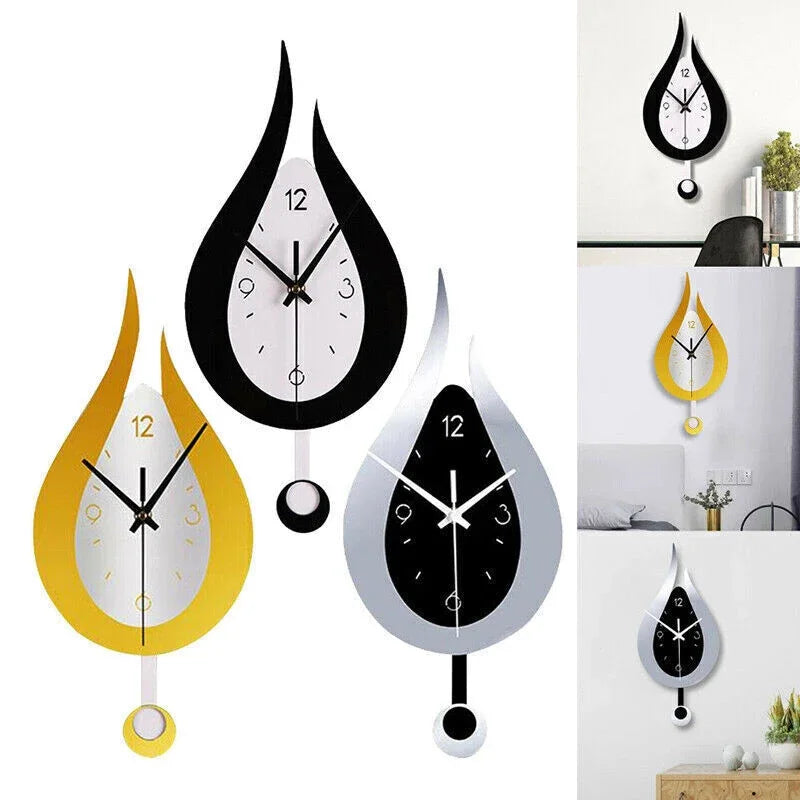 WaterDrop - Modern Minimalist Pendant Wall Clock