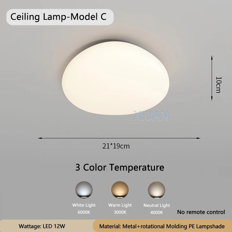 WhiteCloud - Modern LED Wall Lamp for Children's Rooms and Bedrooms