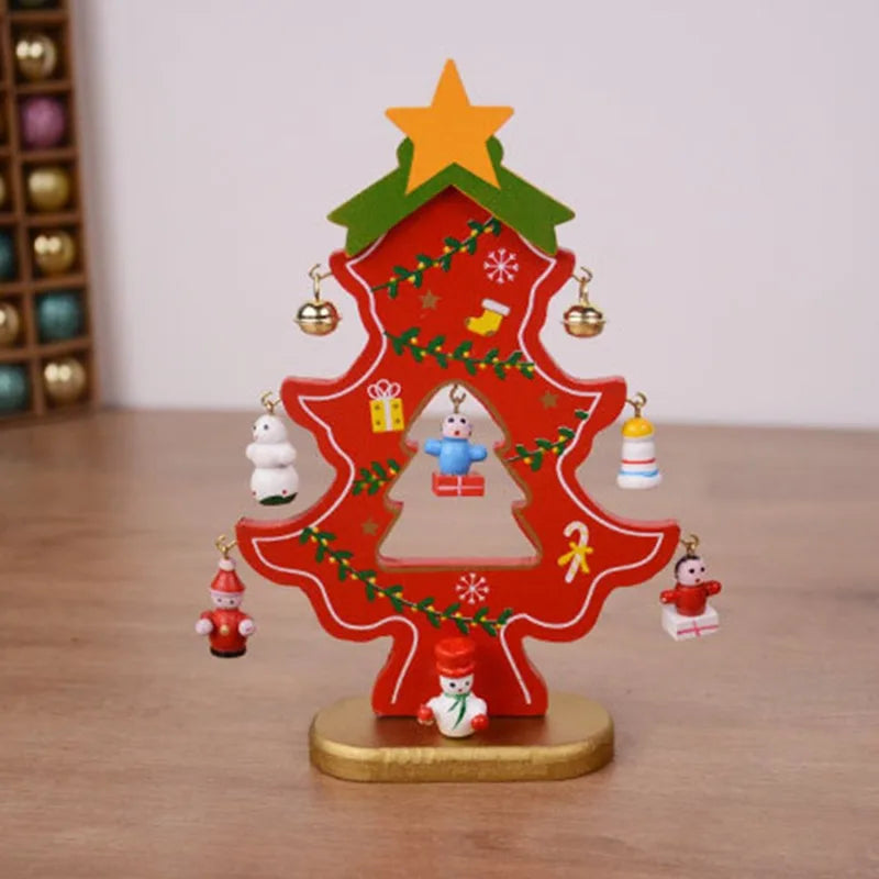 HoutDecor - Charmante 3D Kerstboom