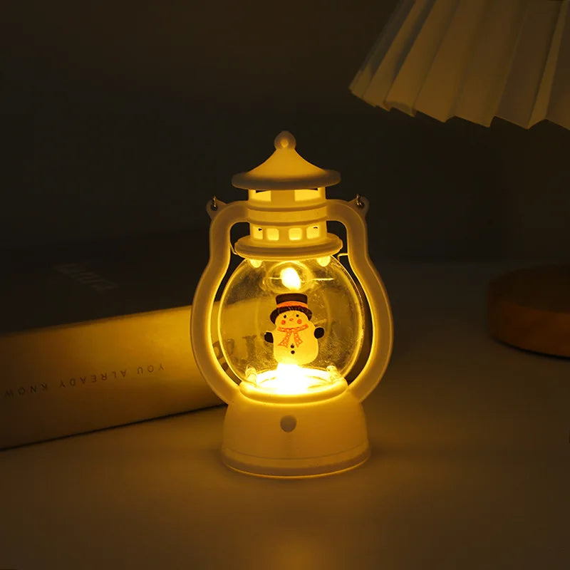 WinterGlow - Mini lámpara de Navidad con LED para iluminación cálida y acogedora