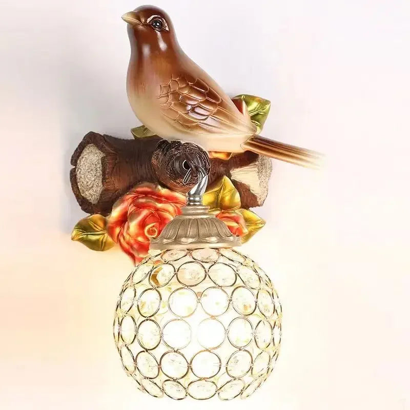 BirdGlow - Moderne LED Wandlamp voor Woonkamer en Slaapkamer