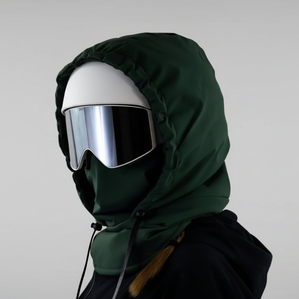 Waterdichte Fleece Hoed Buitenactiviteiten Winddicht Verstelbaar 3in1 Functie