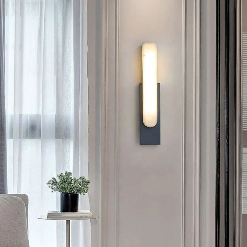 LuxaStyle - Lámpara de pared LED nórdica moderna para sala de estar y pasillo
