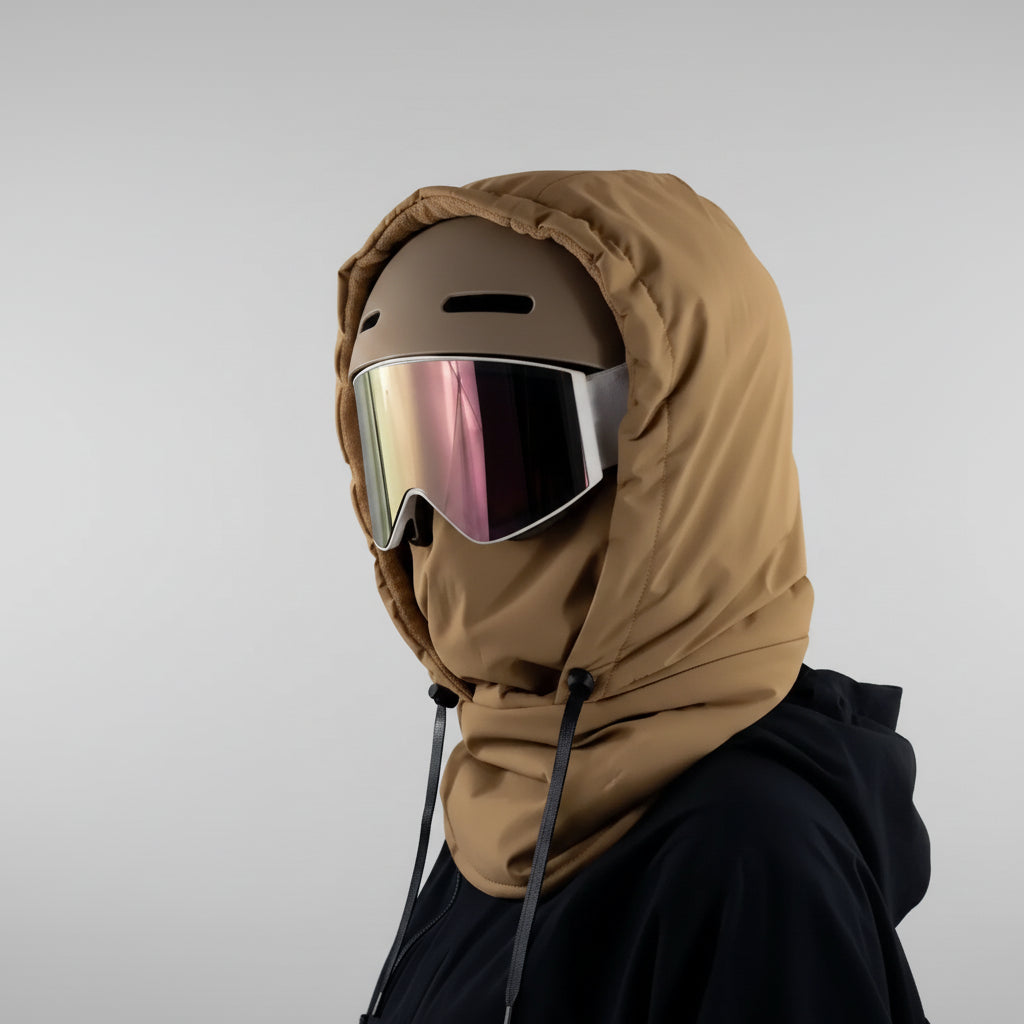 Waterdichte Fleece Hoed Buitenactiviteiten Winddicht Verstelbaar 3in1 Functie