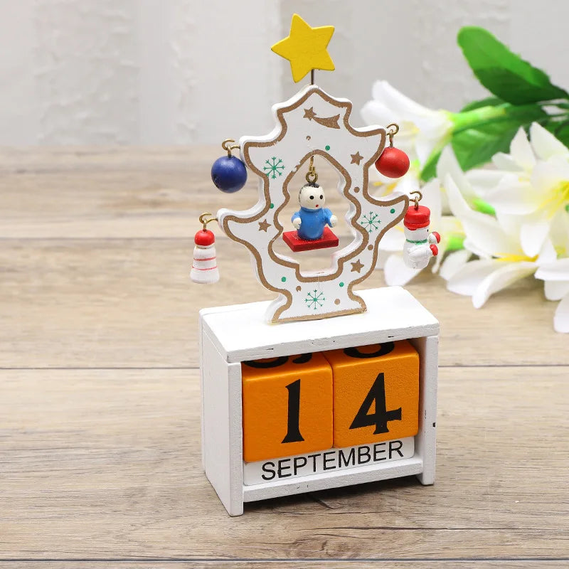 SantaBoom - Houten Santa Kerstboom voor Feestelijke Decoratie