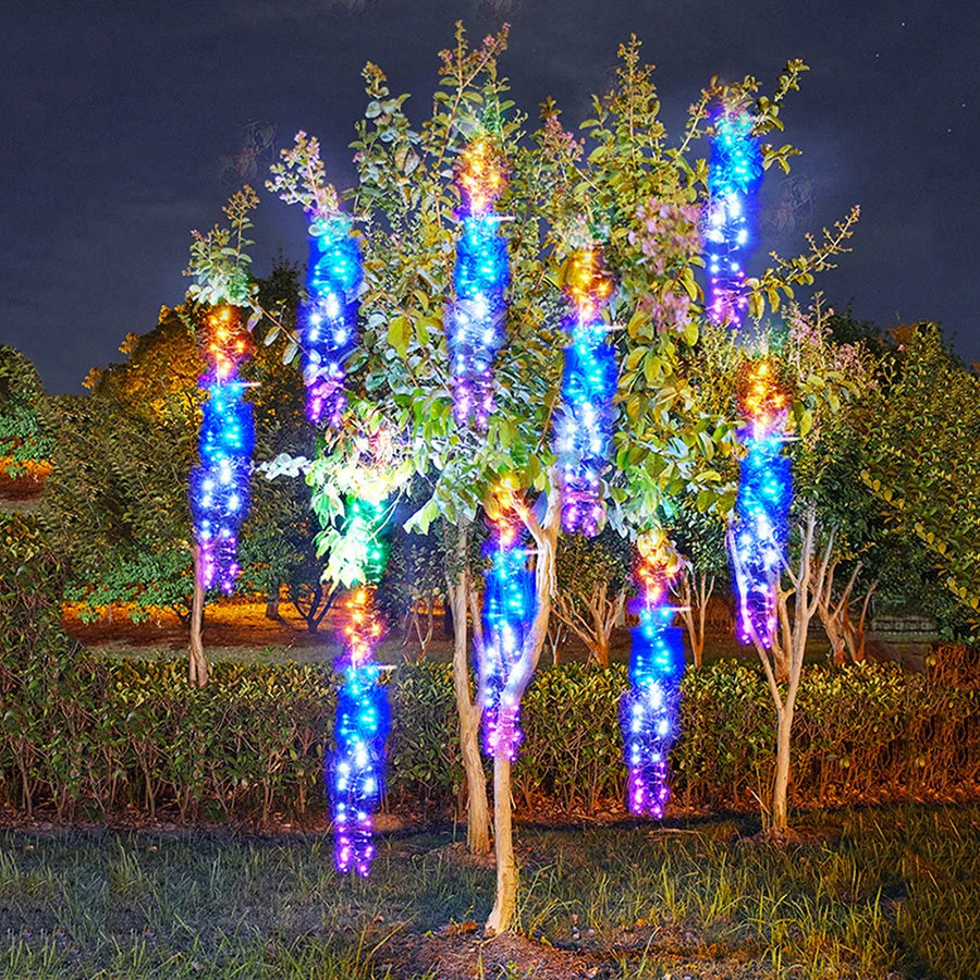 TwinkleStream - Sprankelende Guirlande voor Buitendecoratie