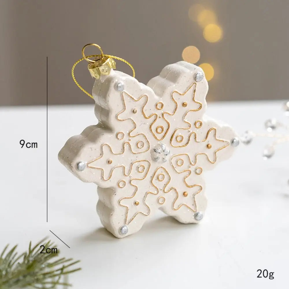 Kersthuisje - Sneeuwpop Huis Pendentief