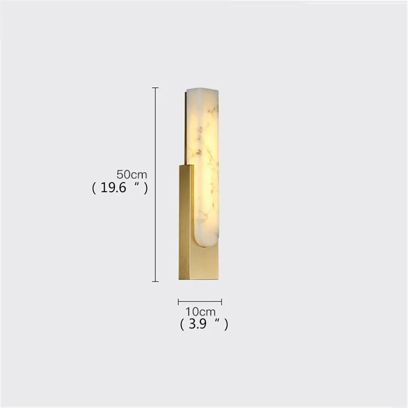 LuxaStyle - Lámpara de pared LED nórdica moderna para sala de estar y pasillo