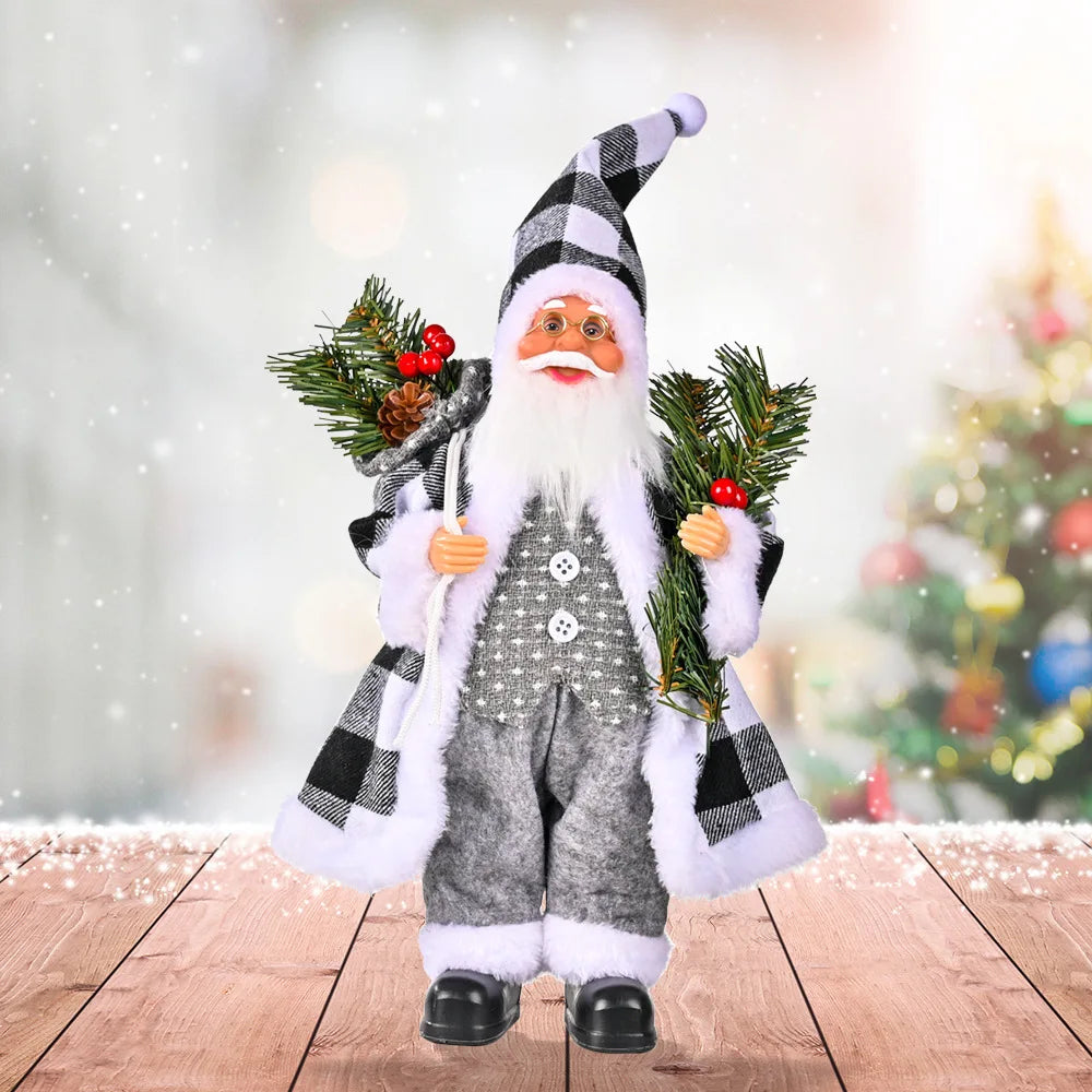 KerstPop - Santa Claus Plush voor Feestelijke Decoratie