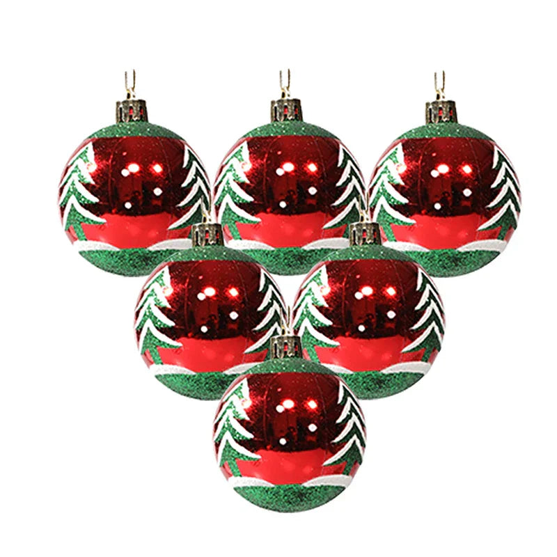 WinterGlans - Elegante Sneeuwvlok Kerstballen