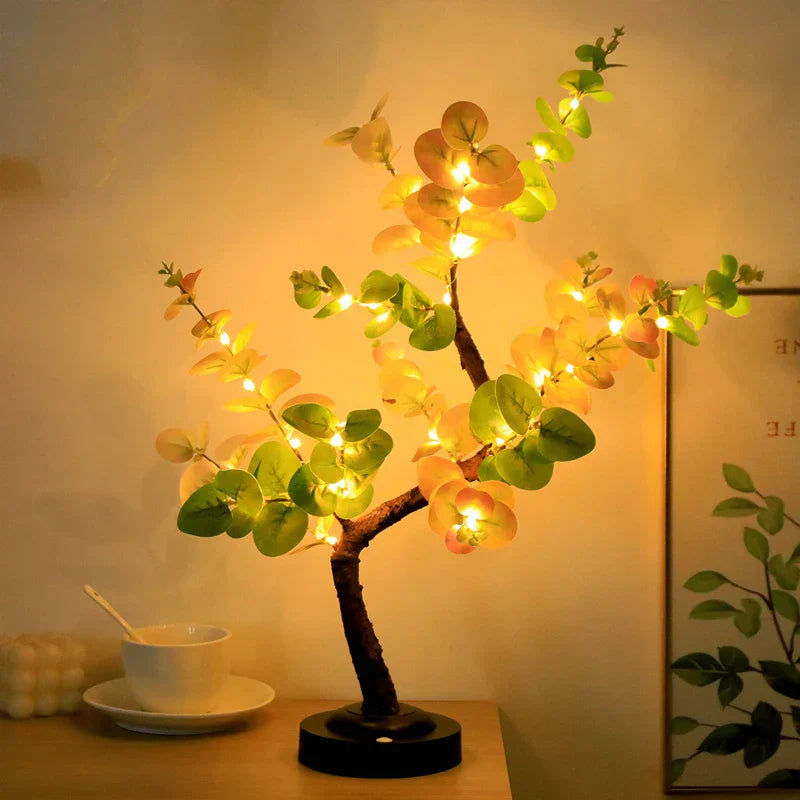 LumiTree - LED Boomlamp met Verwijderbare Basis – Sfeervolle Verlichting voor Woon- en Slaapkamer