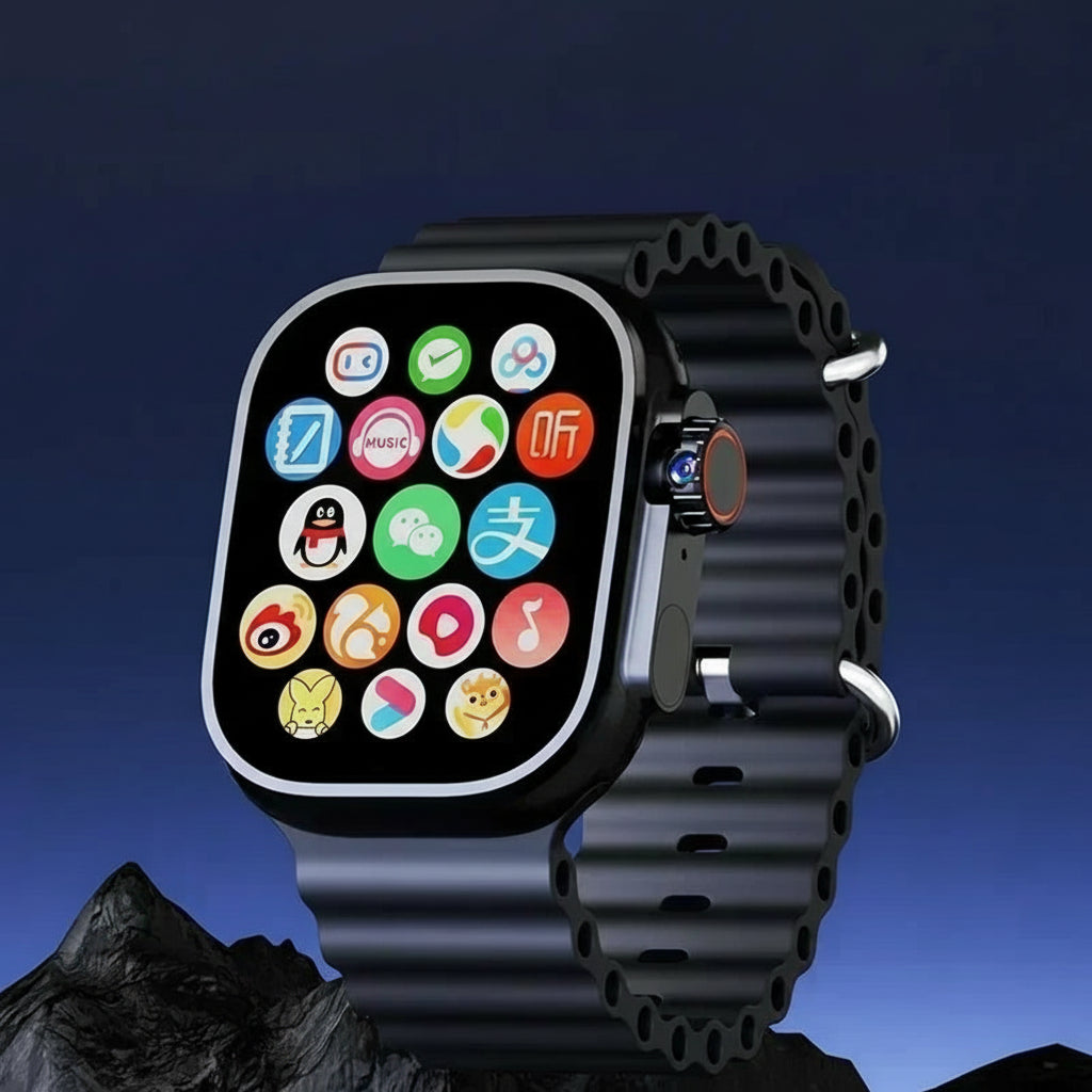 Smartwatch Gps 4g Aluminium Sporthorloge Amoled Scherm