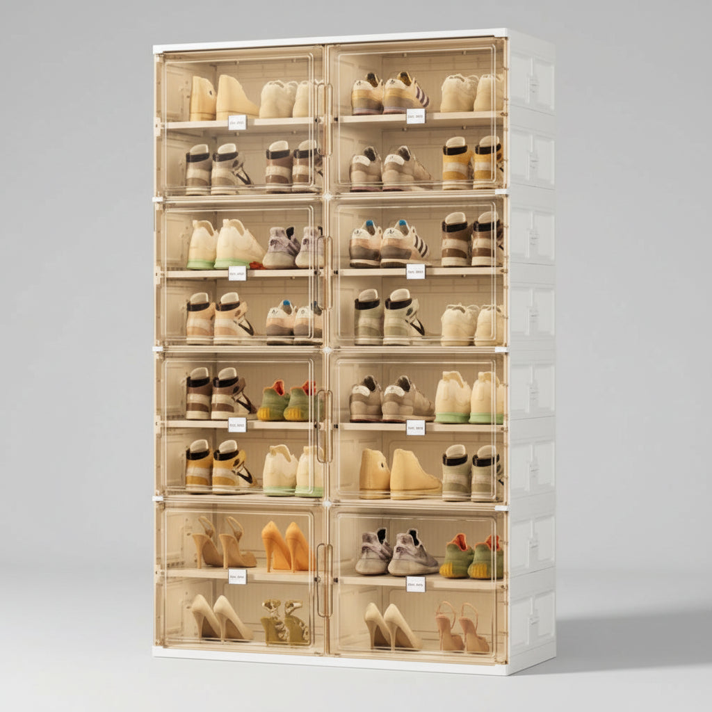 Smart Shoe Organizer Space-Saving Stackable Durable