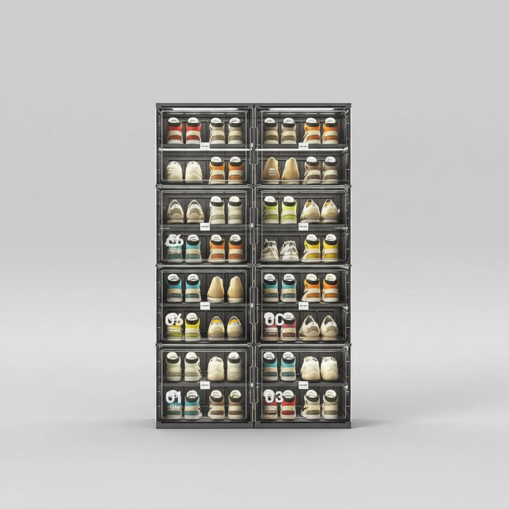 Smart Shoe Organizer Space-Saving Stackable Durable