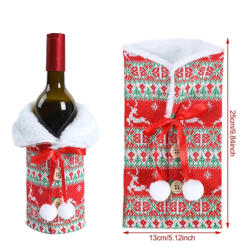 WineWrap - Wijnfleshoes voor Kerstmis