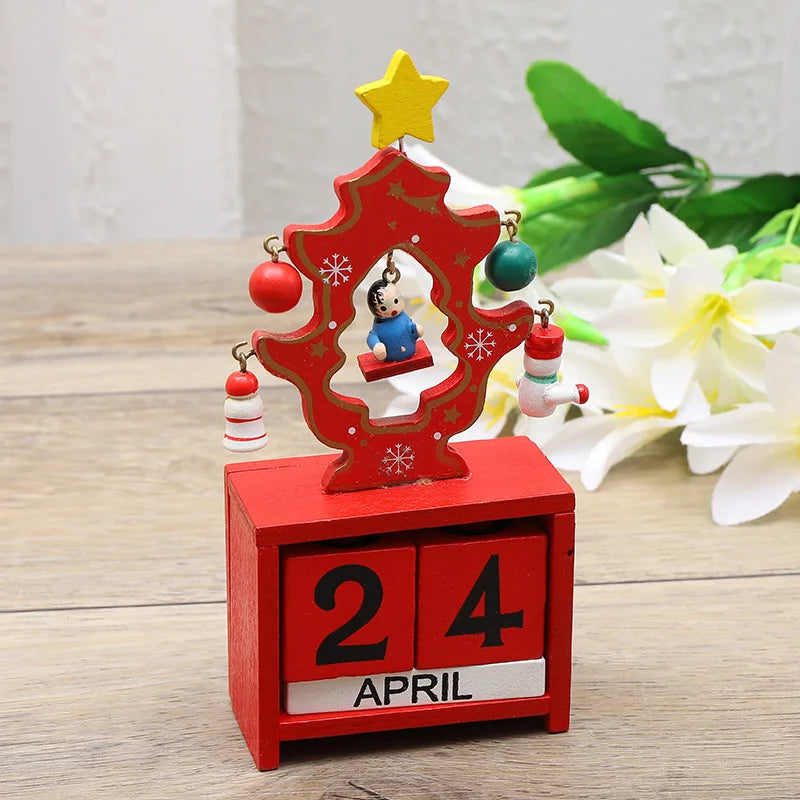 SantaBoom - Houten Santa Kerstboom voor Feestelijke Decoratie