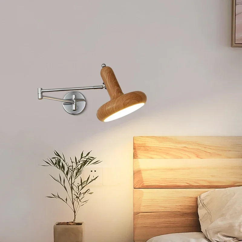 LichtSwing - Minimalistische LED Wandlamp voor Slaapkamer en Woonkamer