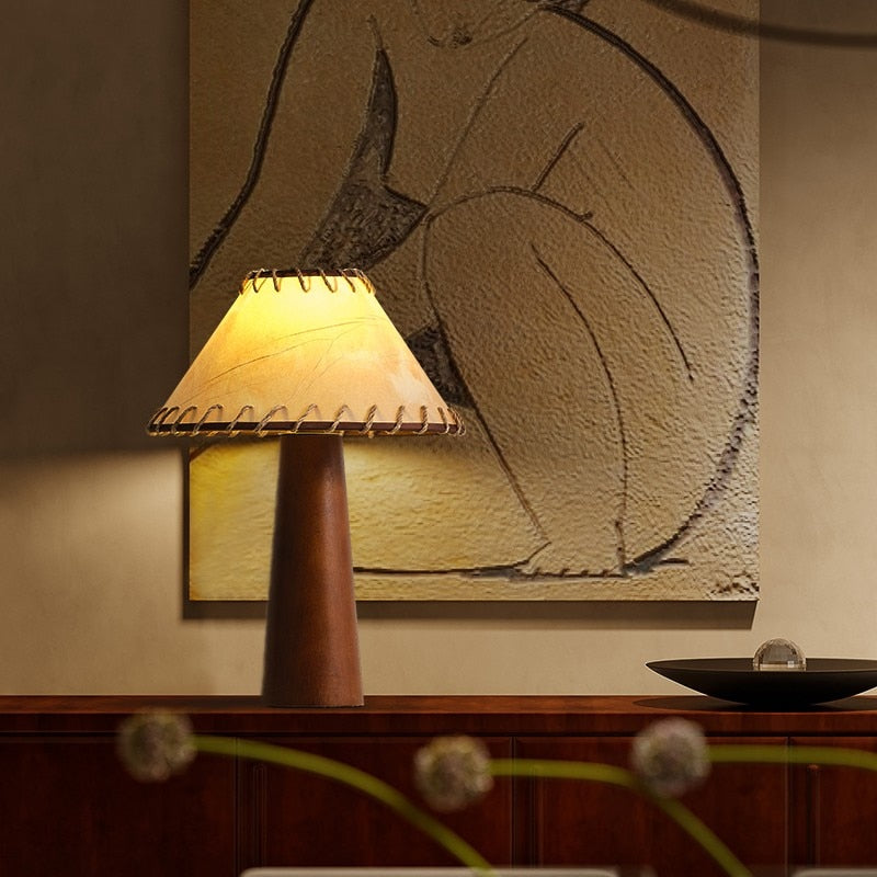 ZenGlow - Wabi-Sabi Tafellamp van Hout