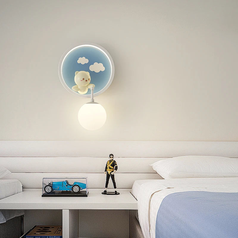 RomanticWall - Children's Room Wall Lamp with Animal Motif
