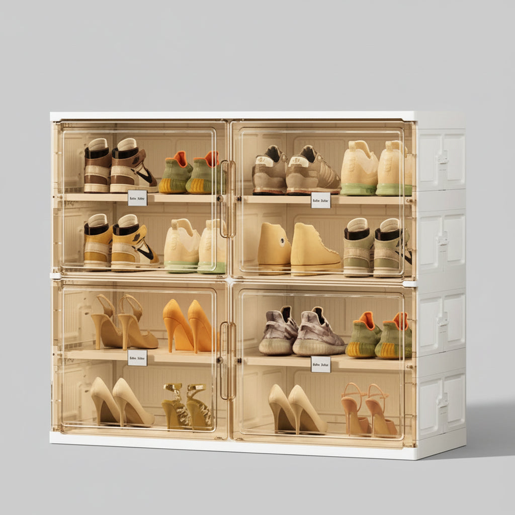 Smart Shoe Organizer Space-Saving Stackable Durable