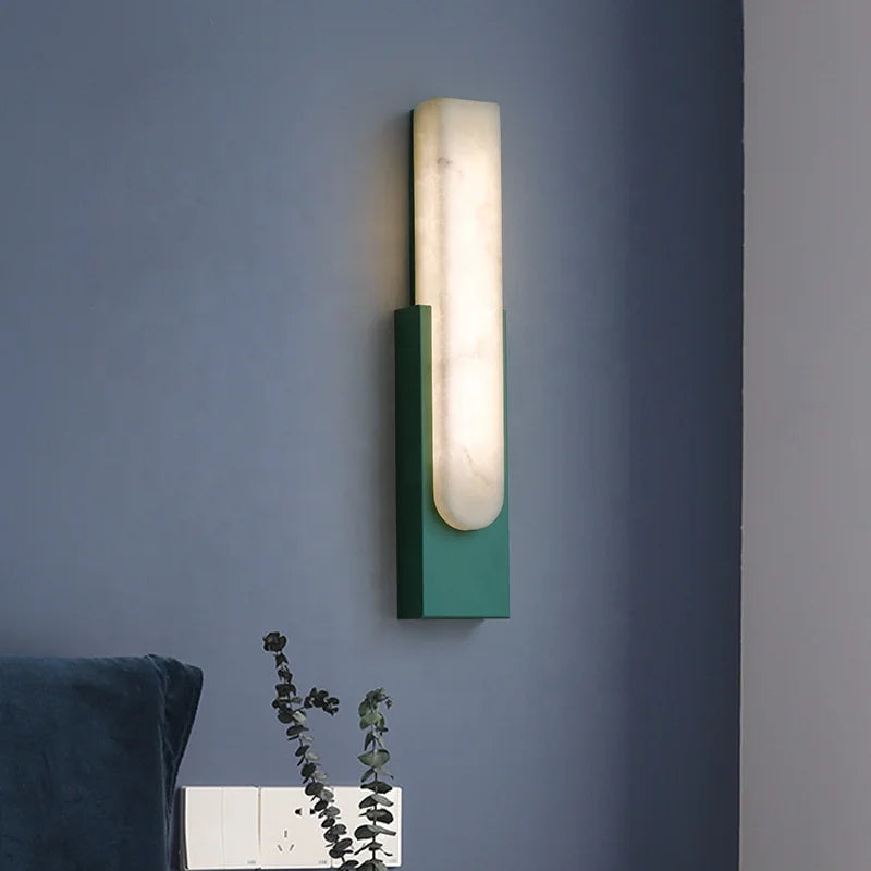 LuxaStyle - Lámpara de pared LED nórdica moderna para sala de estar y pasillo