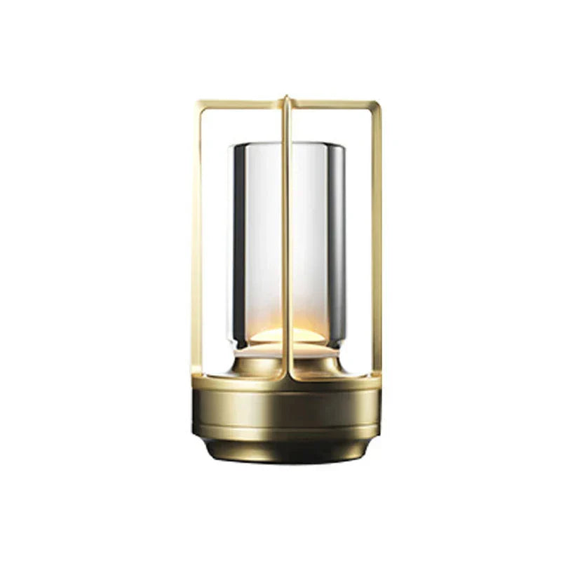 CrystalGlow - Draadloze Oplaadbare Kristallen Tafellamp – LED Sfeerverlichting voor Woonkamer & Balkon
