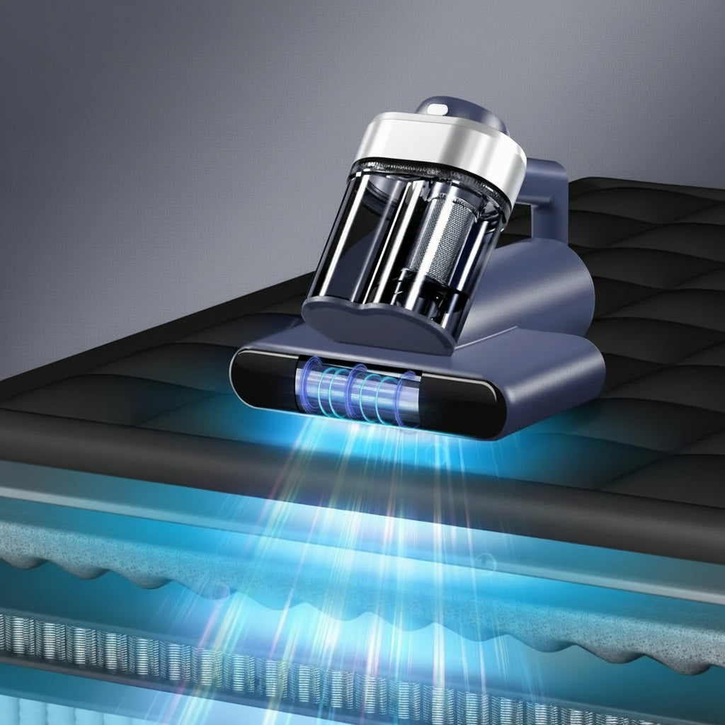 Aspirador de Colchão Tecnologia UV-C Anião Potente