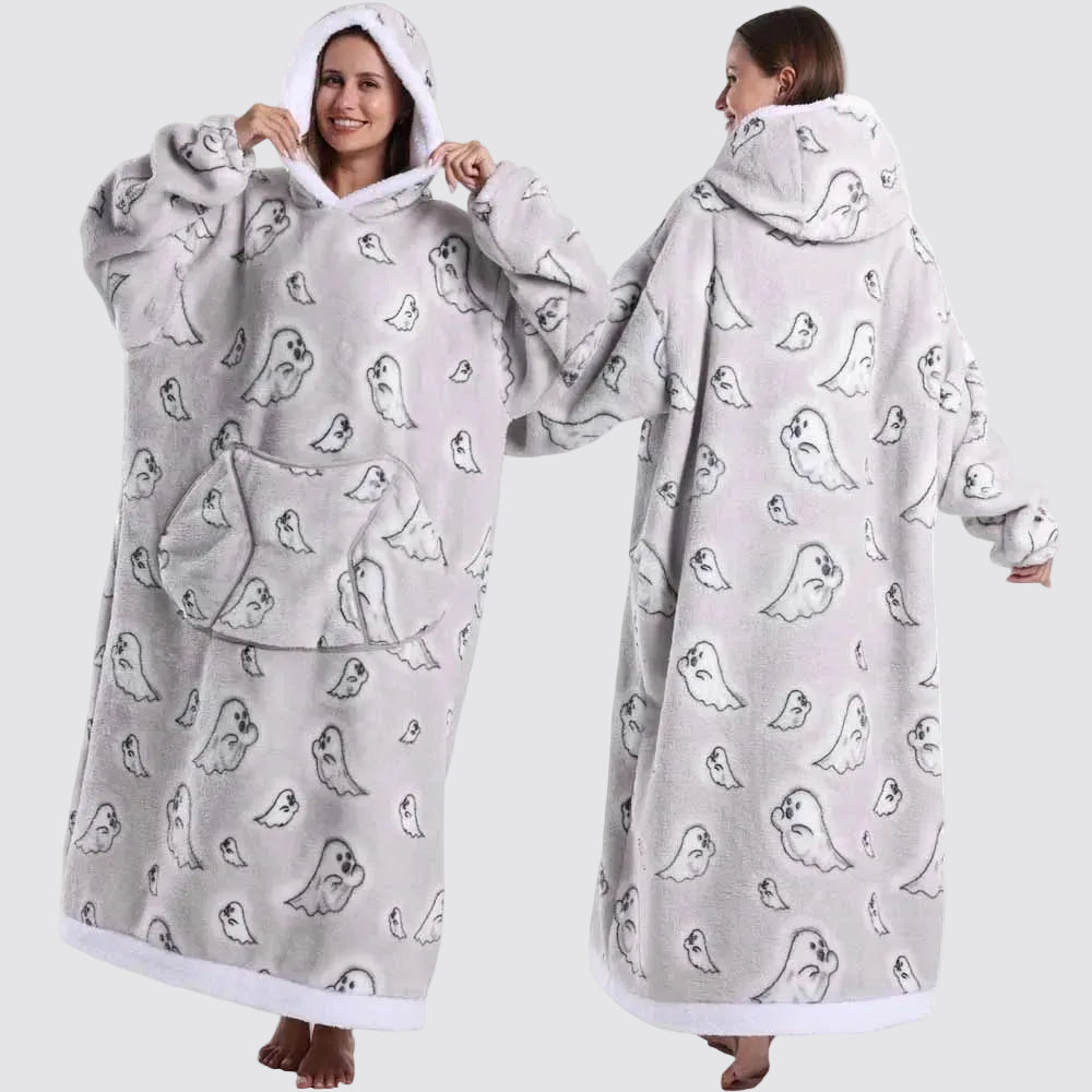 Fleece Oversized Hoodie Gezellige Stijlvolle Slaapzak Hoodie