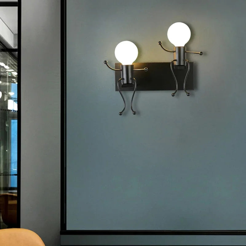 RobotLicht - Aplique moderno para habitaciones infantiles