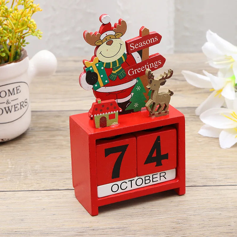 SantaBoom - Houten Santa Kerstboom voor Feestelijke Decoratie